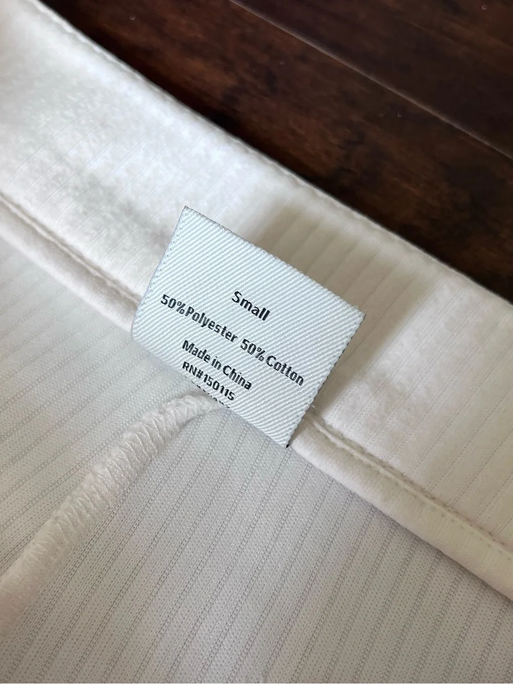 Varley Aberdeen Cord Sweat Straight Leg Pants Ivory Small